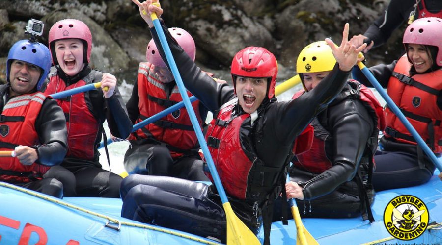 Busybee Gardening - Rafting Trip