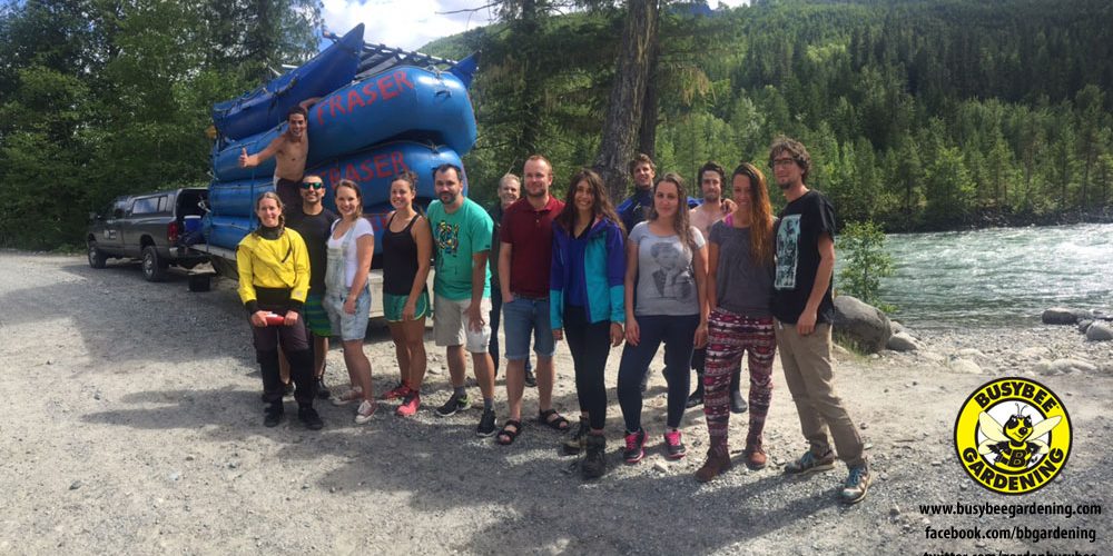 Busybee Gardening - Rafting Trip