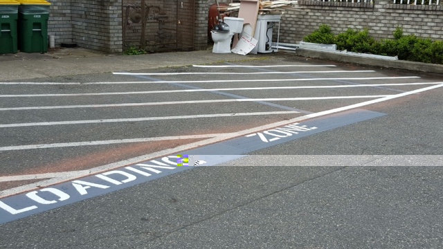 Parkade Line Painting